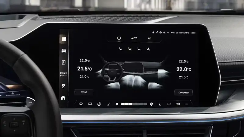 HAVAL F7x New — интерьер